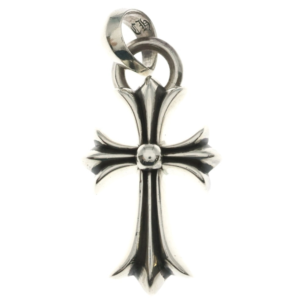 CHROME HEARTS(クロムハーツ) CH CRS SML W/BALE Wベイル スモールCHクロス ペンダントトップ シルバー BCA218