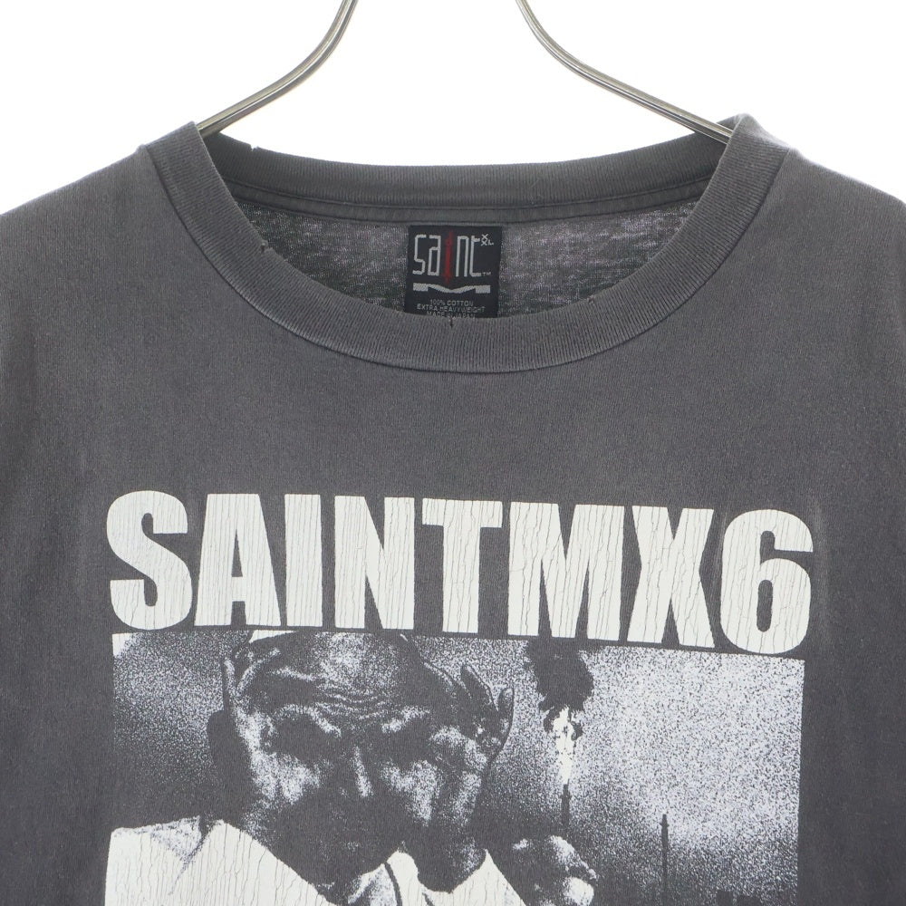 SAINT MICHAEL(セントマイケル) 23SS SAINT MX6 L/S TEE 長袖Tシャツ グレー SM-S23-0000-025