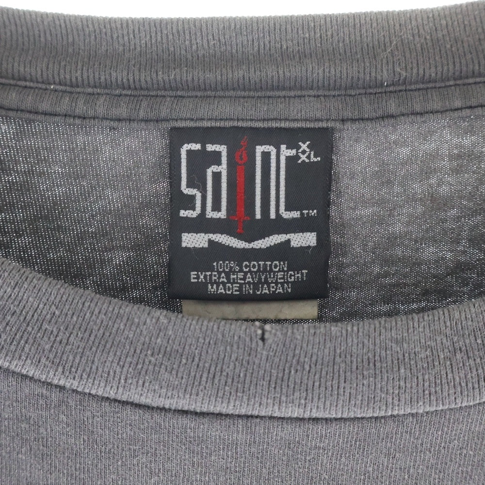 SAINT MICHAEL(セントマイケル) 23SS SAINT MX6 L/S TEE 長袖Tシャツ グレー SM-S23-0000-025