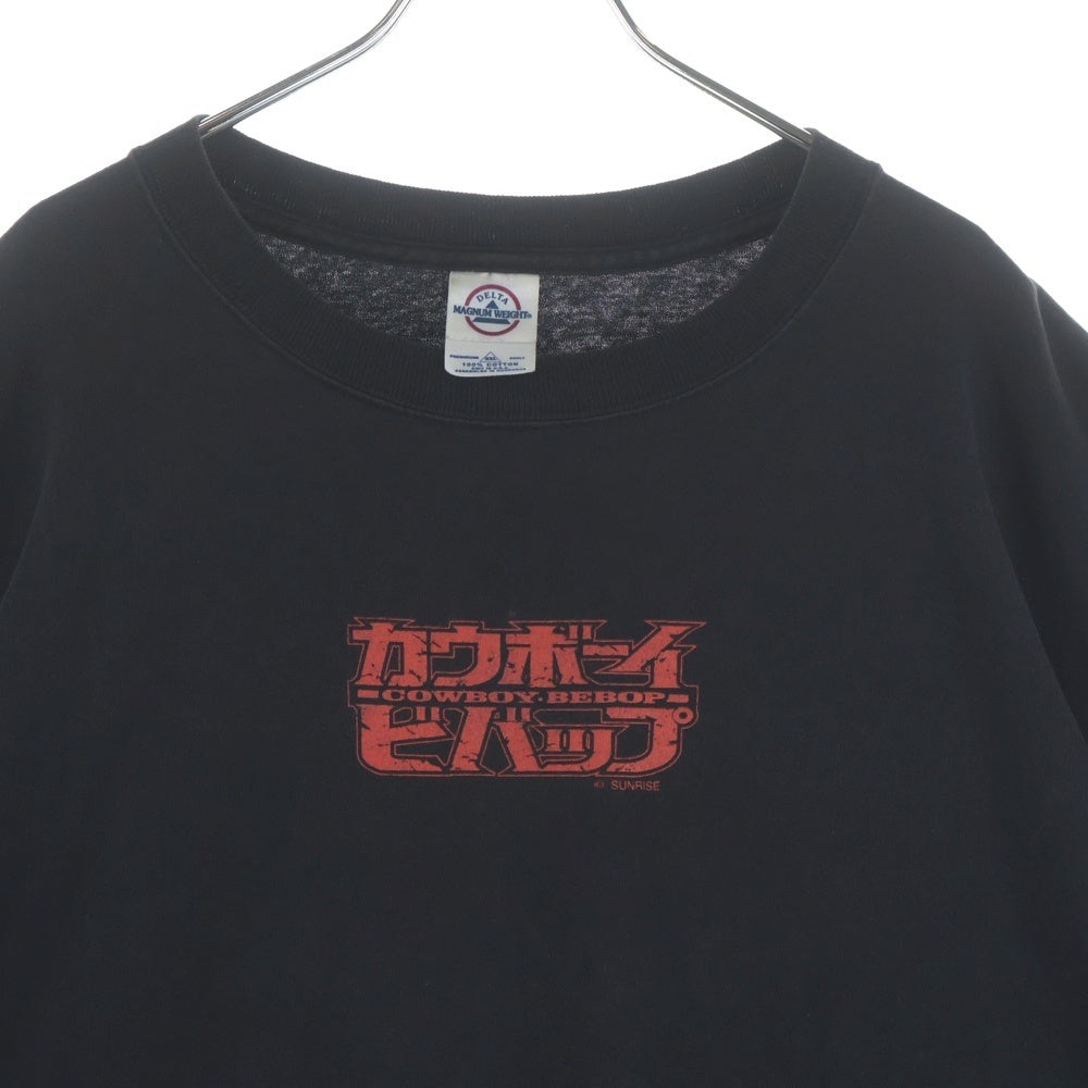 VINTAGE(ヴィンテージ) Cowboy Bebop Tee カウボーイビバップ 半袖Tシャツ ブラック/レッド