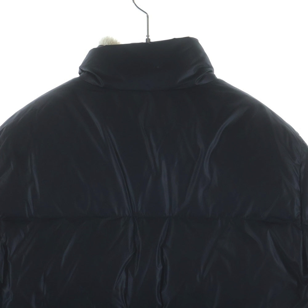 SAINT LAURENT PARIS(サンローランパリ) フェイクシアリング ムートンダウンパファージャケット ブラック 745644 Y9G12