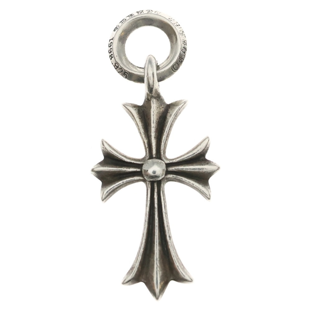CHROME HEARTS(クロムハーツ) TINY CH CROSS タイニーCHクロス チャーム ネックレストップ シルバー BCA382