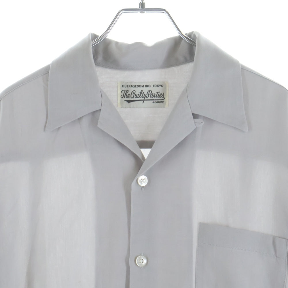 WACKO MARIA(ワコマリア) 23AW OPEN COLLAR SHIRT オープンカラー