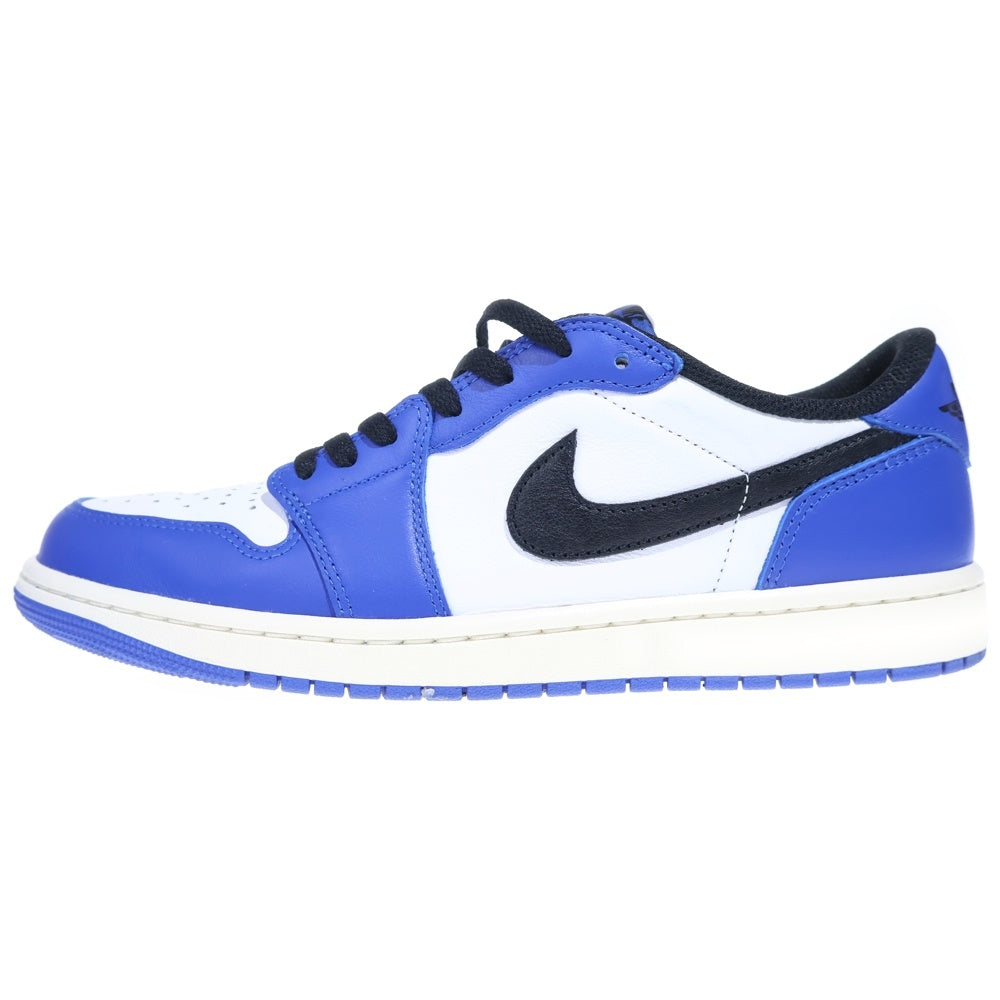 NIKE(ナイキ) AIR JORDAN 1 LOW GAME ROYAL エアジョーダン 1 ゲームロイヤル ローカットスニーカー ホワイト/ブルー US10/28cm CZ0790-140