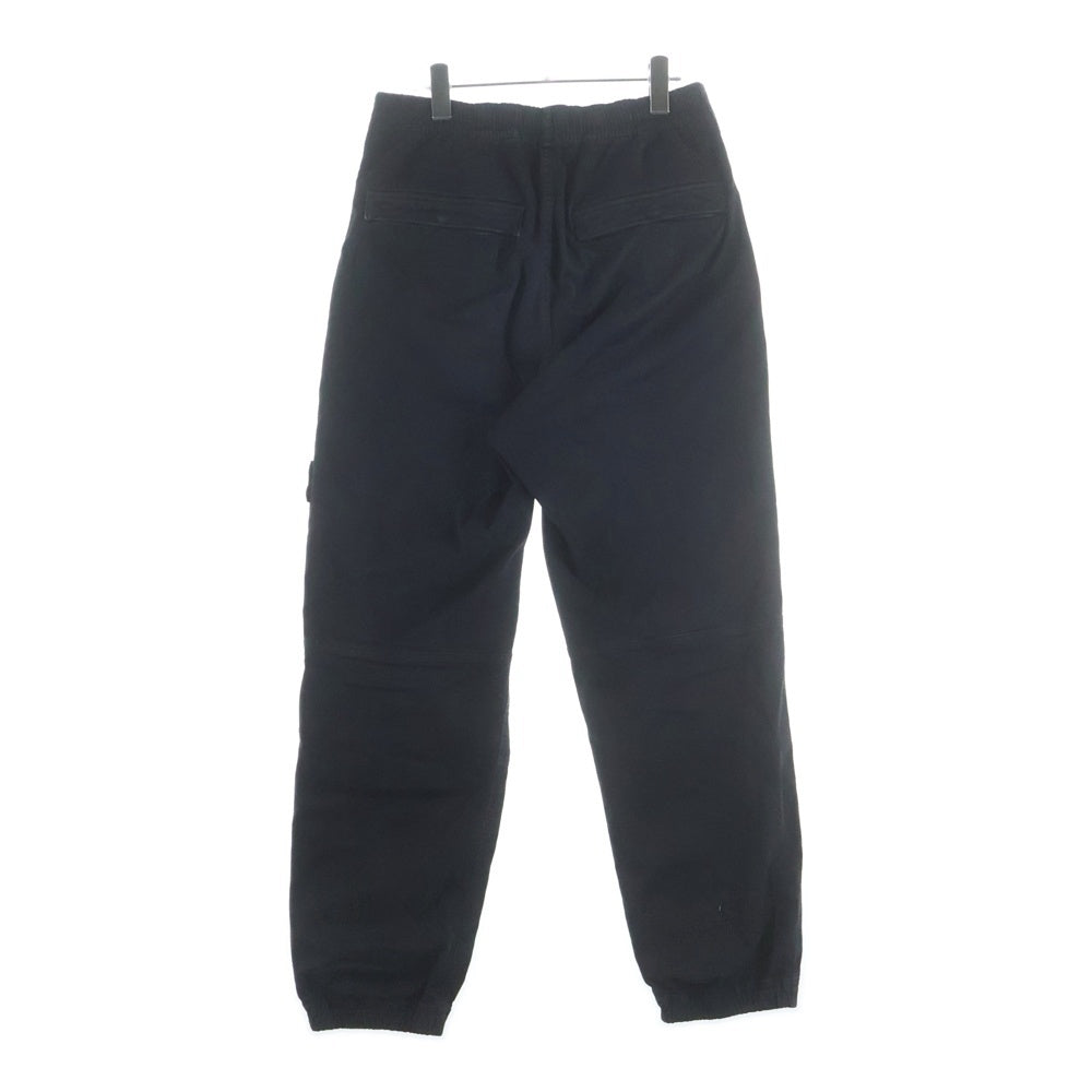 STONE ISLAND(ストーンアイランド) STRETCH ORGANIC BROKEN TWILL COTTON OLD EFFECT ストレッチオーガニックブロークンツイルコットンオールドエフェクトパンツ ブラック K2S153100036S00L1