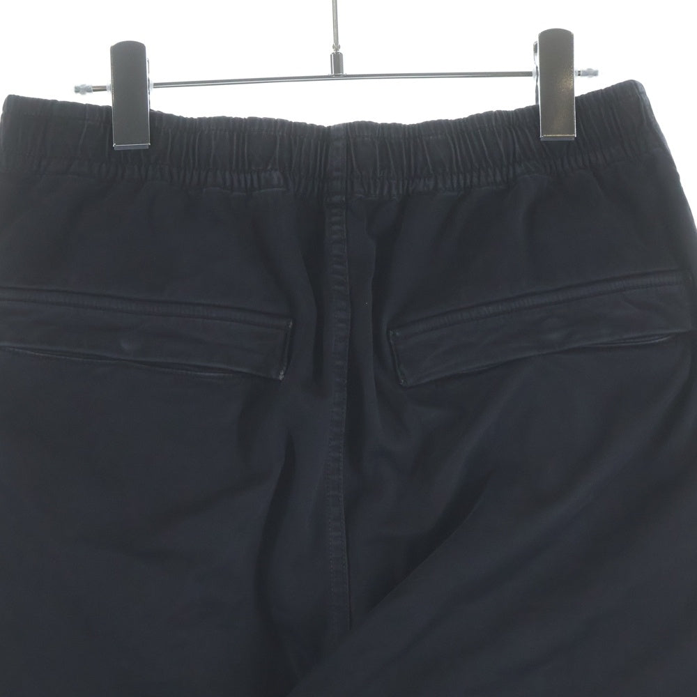 STONE ISLAND(ストーンアイランド) STRETCH ORGANIC BROKEN TWILL COTTON OLD EFFECT ストレッチオーガニックブロークンツイルコットンオールドエフェクトパンツ ブラック K2S153100036S00L1