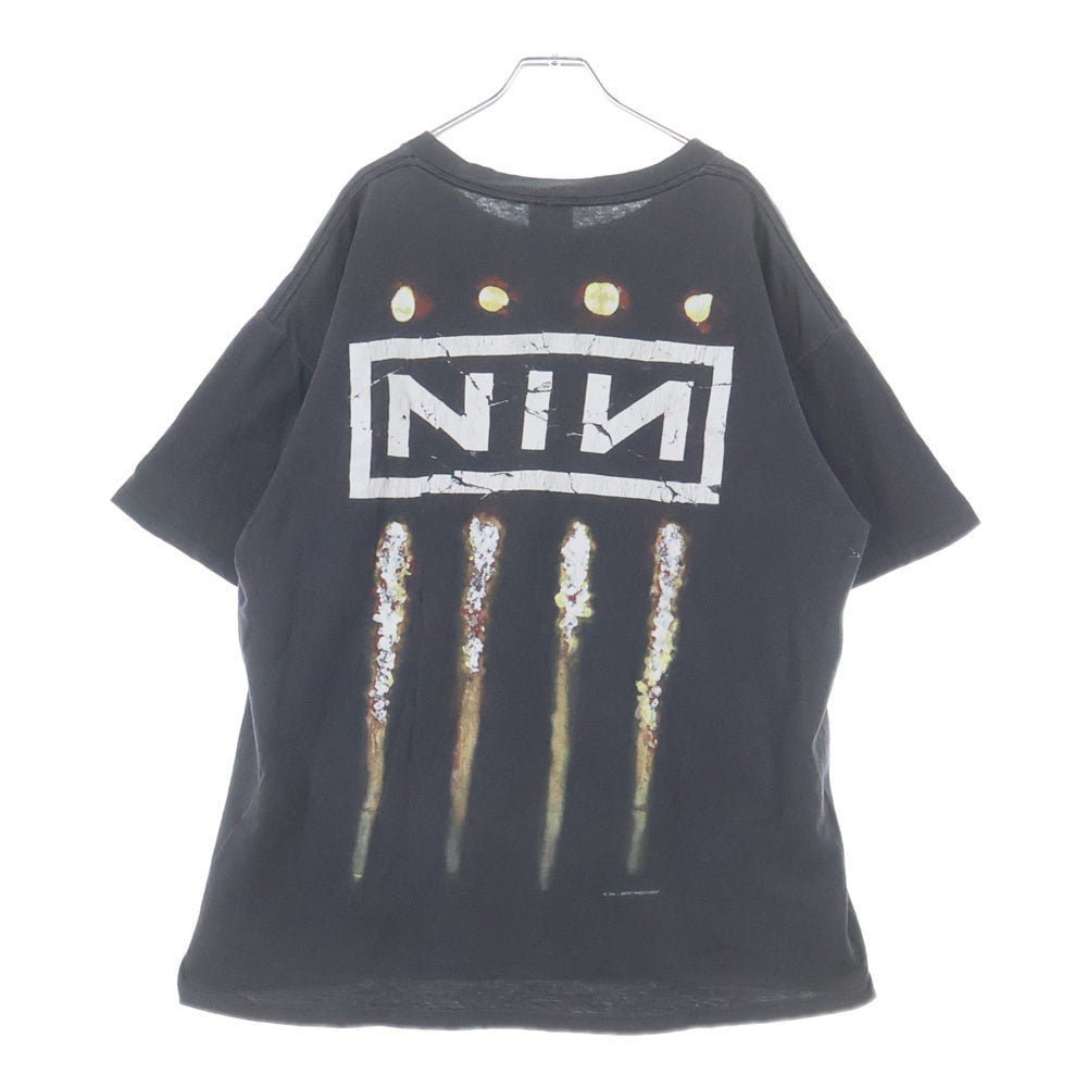 VINTAGE(ヴィンテージ) 90s NINE INCH NAILS DOWNWARD SPIRAL TEE ヴィンテージ ナインインチネイルズプリント 半袖Tシャツ カットソー ブラック
