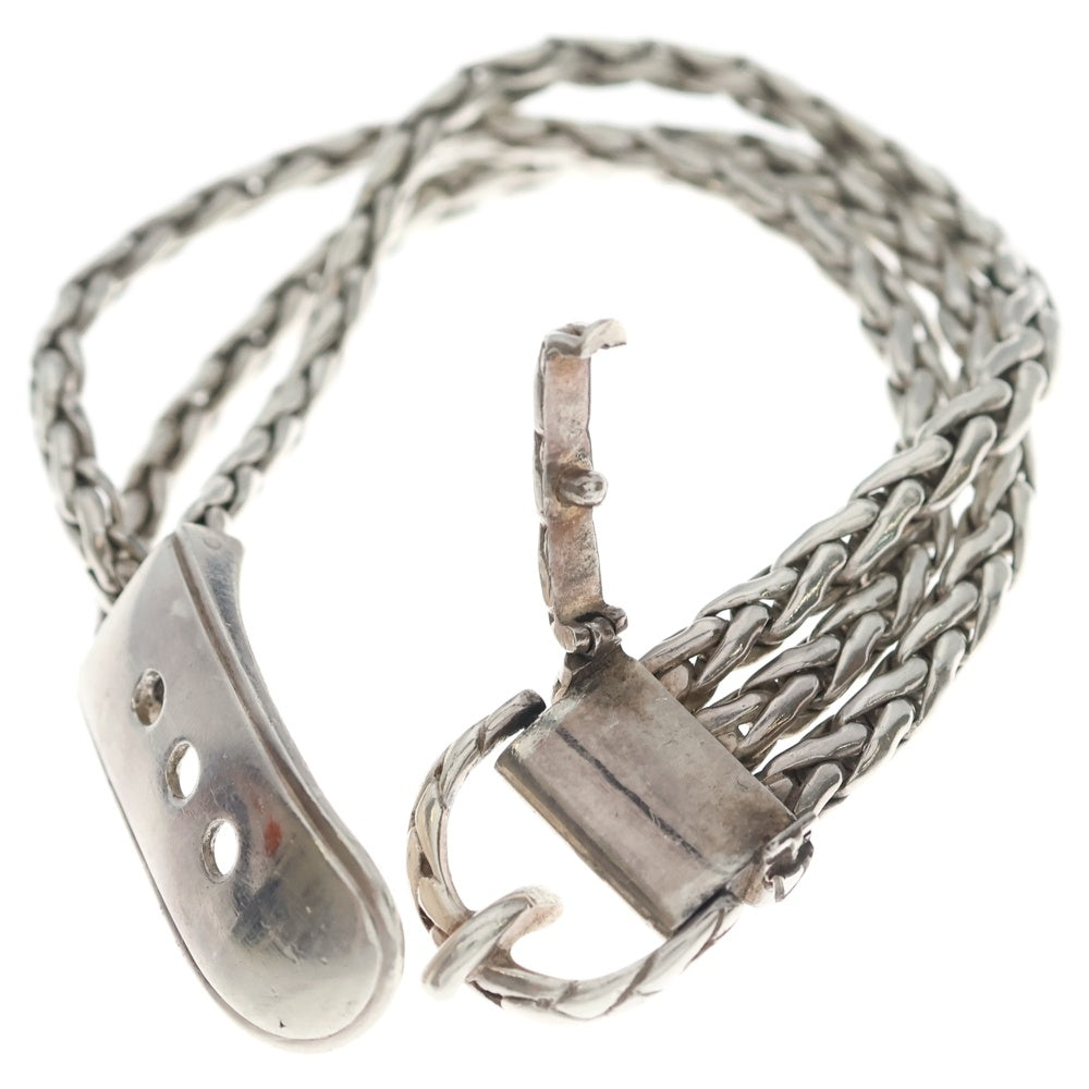 HERMES(エルメス) ブックルセリエ ディアンヌ 3連ブレスレット SV925