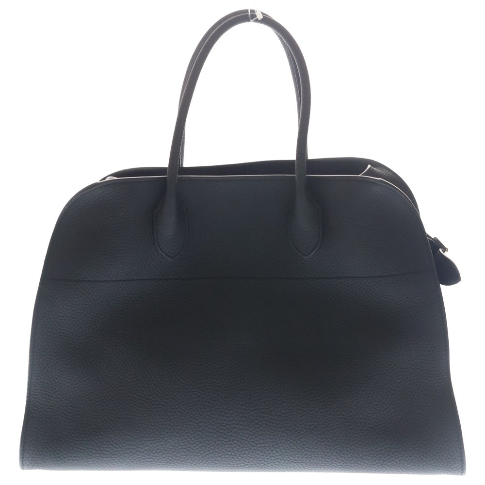 THE ROW(ザロウ) SOFT MARGAUX 15 ソフトマルゴー15 2WAY レザーハンドバッグ ショルダーバッグ ブラック レディース