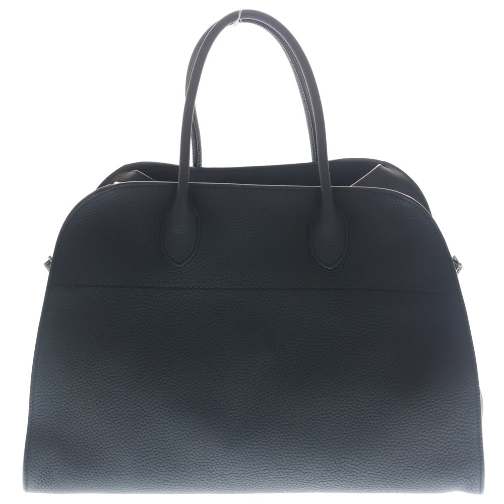 THE ROW(ザロウ) SOFT MARGAUX 15 ソフトマルゴー15 2WAY レザーハンドバッグ ショルダーバッグ ブラック レディース