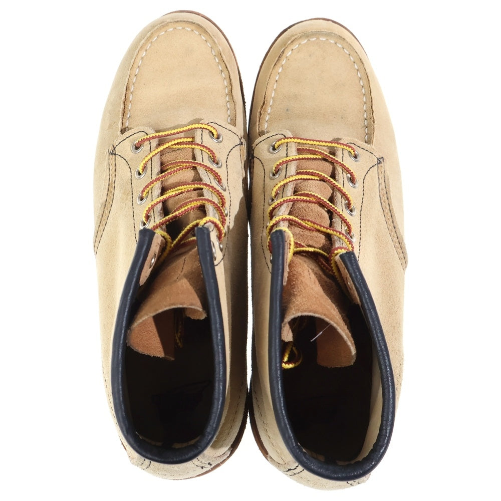RED WING(レッド ウイング) ワークブーツ アイリッシュセッター スエード ショート モックトゥ ベージュ 8173