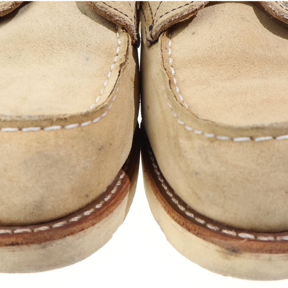 RED WING(レッド ウイング) ワークブーツ アイリッシュセッター スエード ショート モックトゥ ベージュ 8173