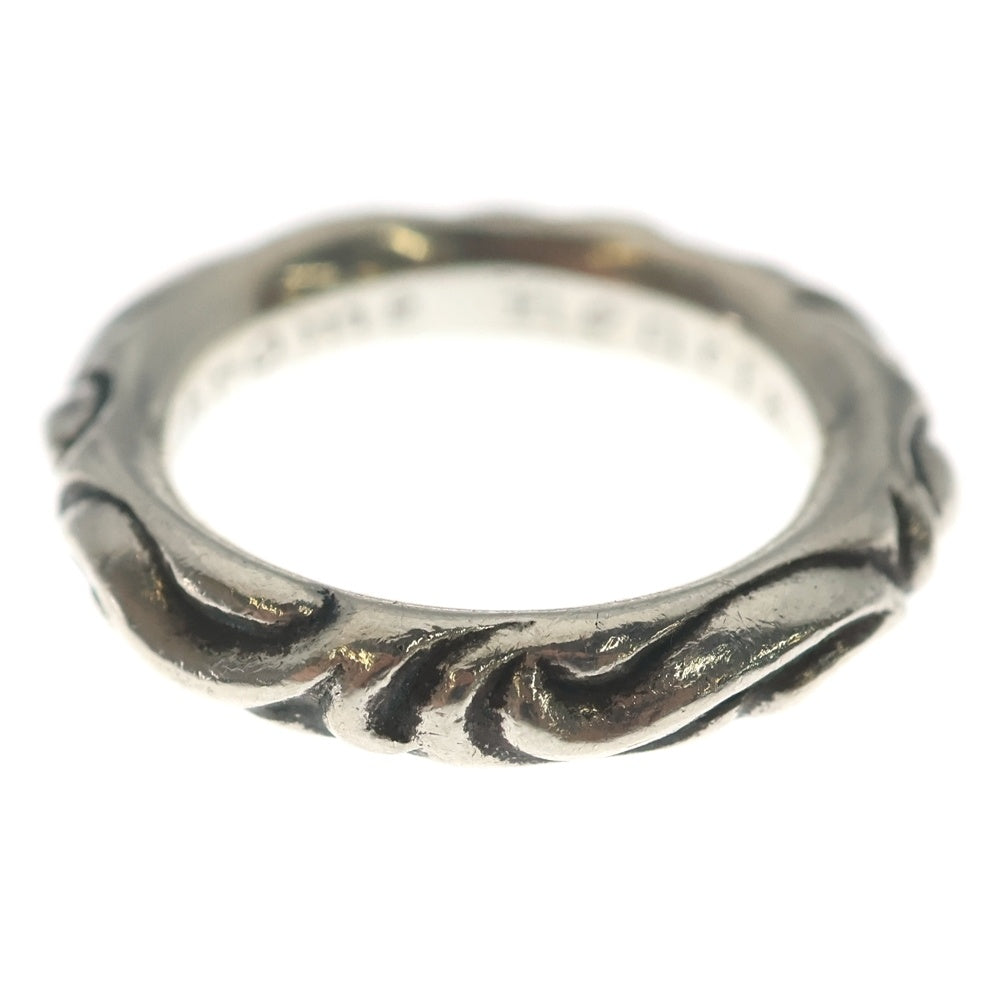 CHROME HEARTS(クロムハーツ) SCRL BAND スクロールバンド リング シルバー BCA351