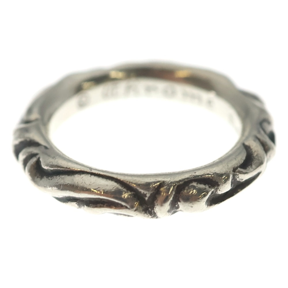 CHROME HEARTS(クロムハーツ) SCRL BAND スクロールバンド リング シルバー BCA351
