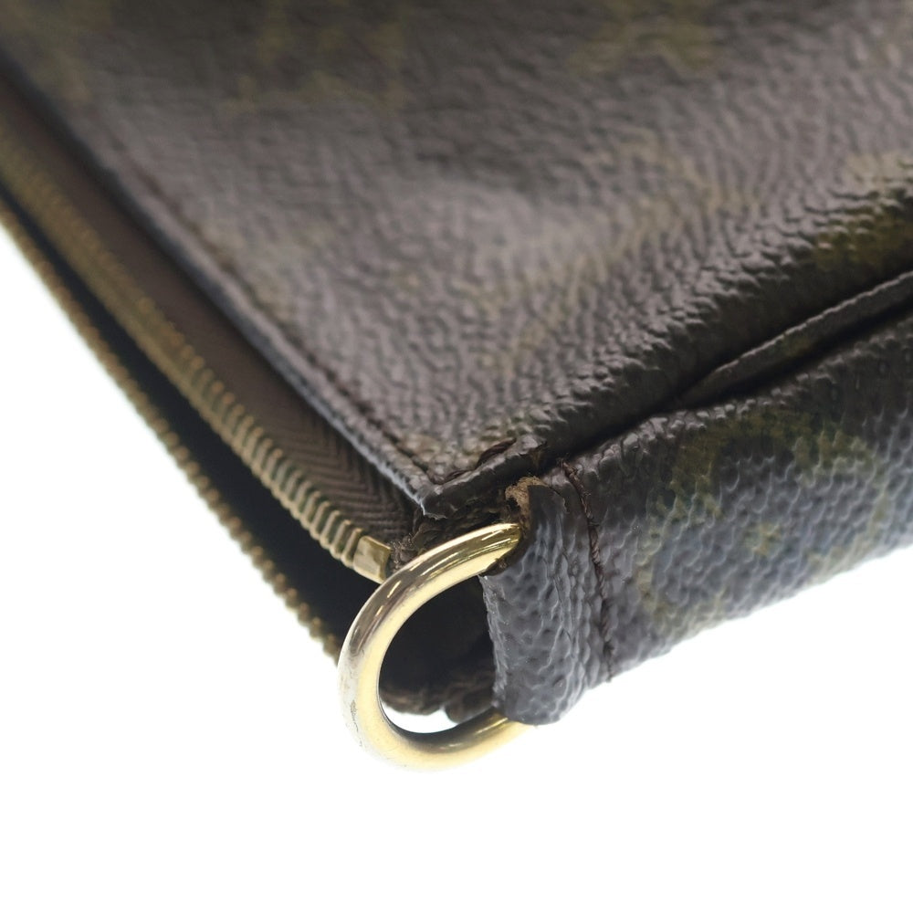 LOUIS VUITTON(ルイヴィトン) ポシェットアクセソワール モノグラムアクセサリーポーチ ブラウン M51980