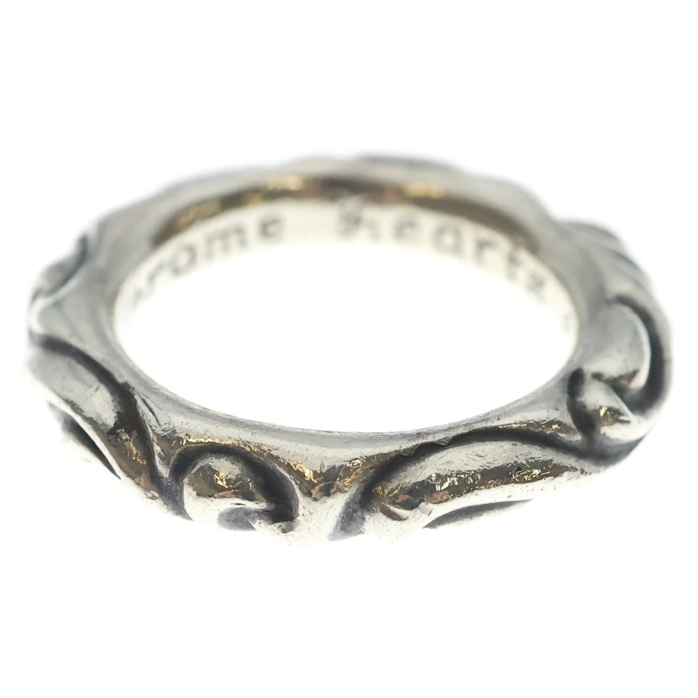CHROME HEARTS(クロムハーツ) SCRL BAND スクロールバンド リング シルバー BCA351