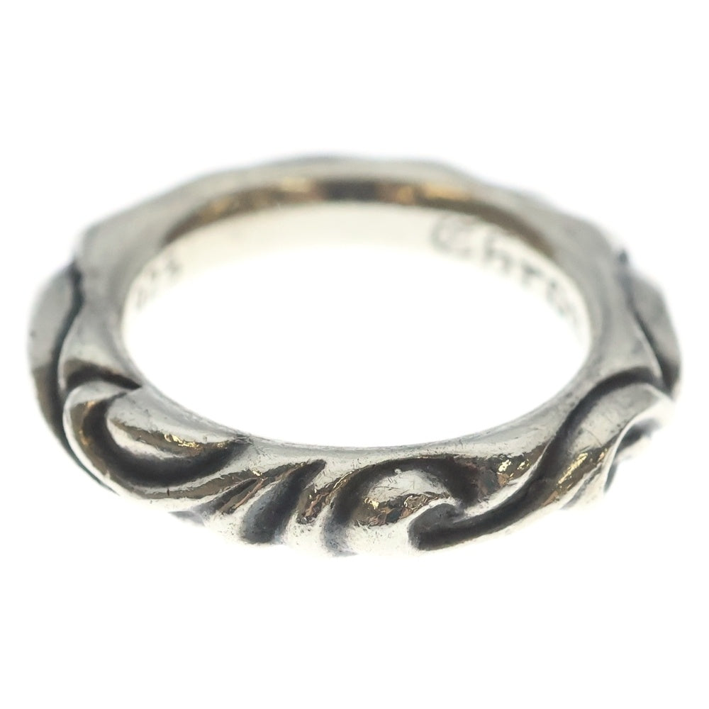 CHROME HEARTS(クロムハーツ) SCRL BAND スクロールバンド リング シルバー BCA351