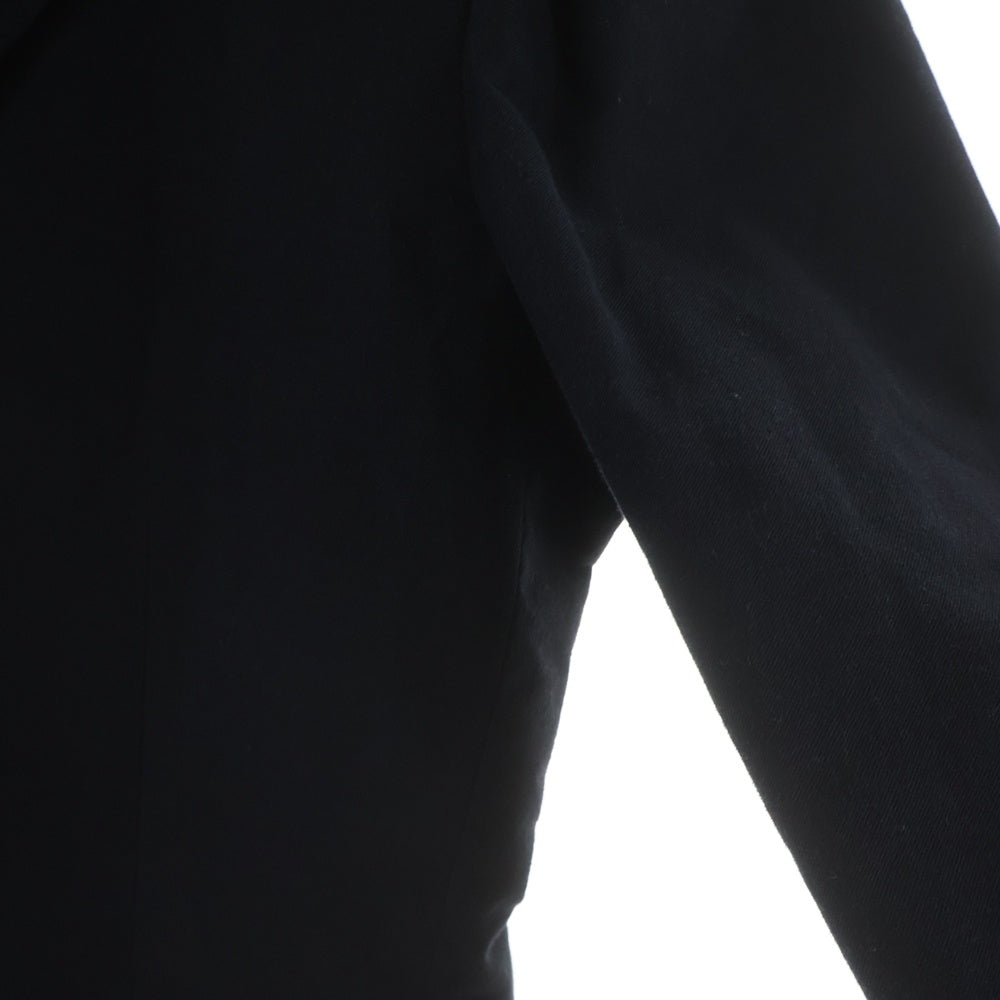 BLACK Scandal Yohji Yamamoto(ブラックスキャンダルヨウジヤマモト) 20SS C/ツイル フラップショートジャケット テーラードジャケット ブラック HN-J37-013