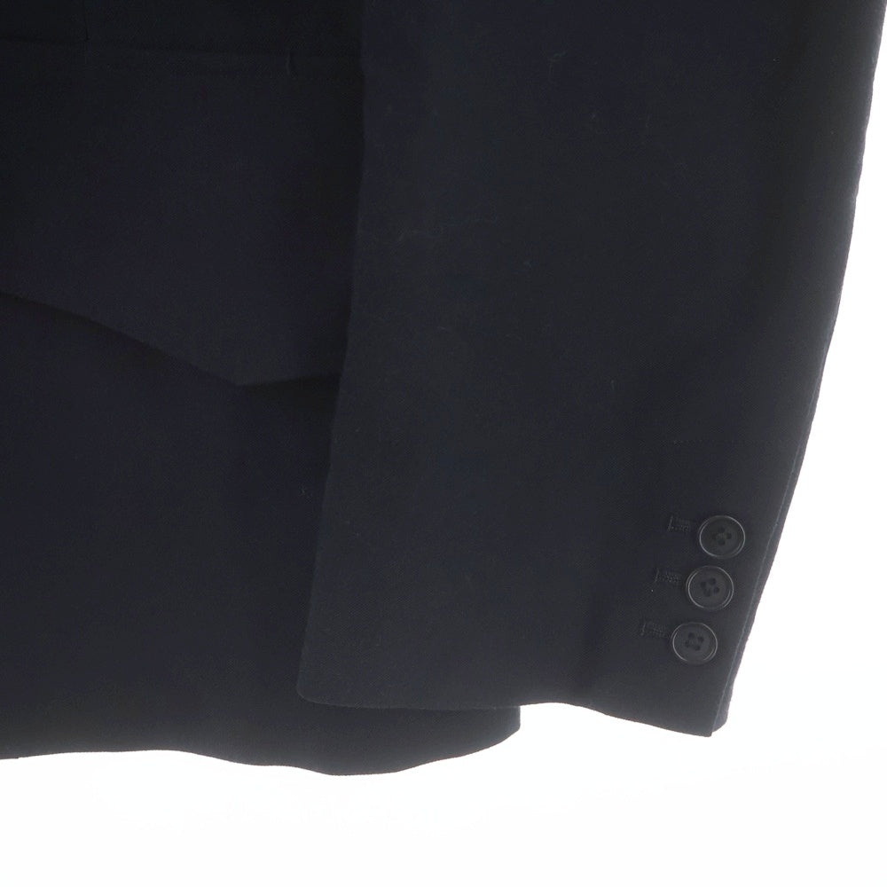 BLACK Scandal Yohji Yamamoto(ブラックスキャンダルヨウジヤマモト) 20SS C/ツイル フラップショートジャケット テーラードジャケット ブラック HN-J37-013