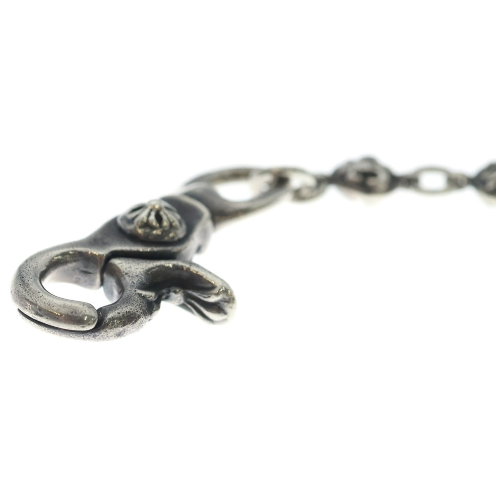 CHROME HEARTS(クロムハーツ) 2MULTIBALL LONG-S 2クリップロング#2マルチボールウォレットチェーン シルバー