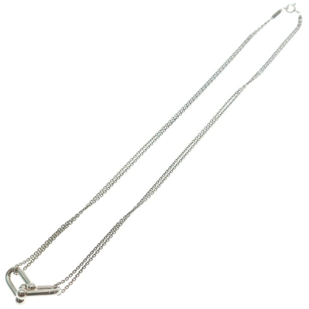 TIFFANY & Co.(ティファニー) ハードウェア ダブルリンク ネックレス Ag925 SV シルバー レディース