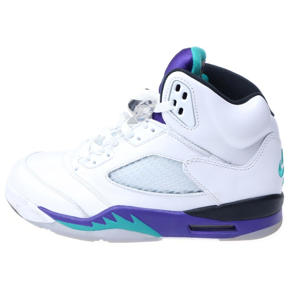 NIKE(ナイキ) AIR JORDAN 5 RETRO OG エアジョーダン 5 レトロ オリジナル ハイカットシューズ スニーカー ホワイト US10/28cm HQ7978-100