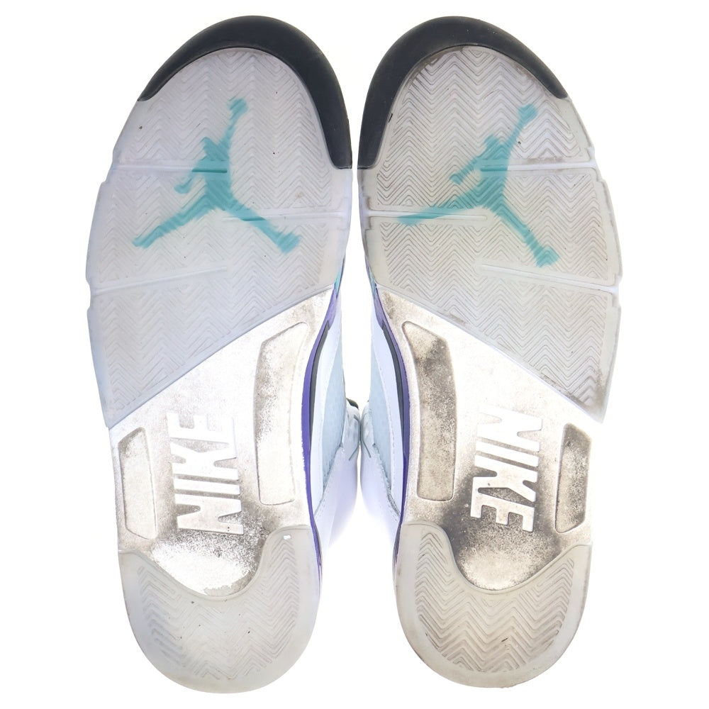 NIKE(ナイキ) AIR JORDAN 5 RETRO OG エアジョーダン 5 レトロ オリジナル ハイカットシューズ スニーカー ホワイト US10/28cm HQ7978-100