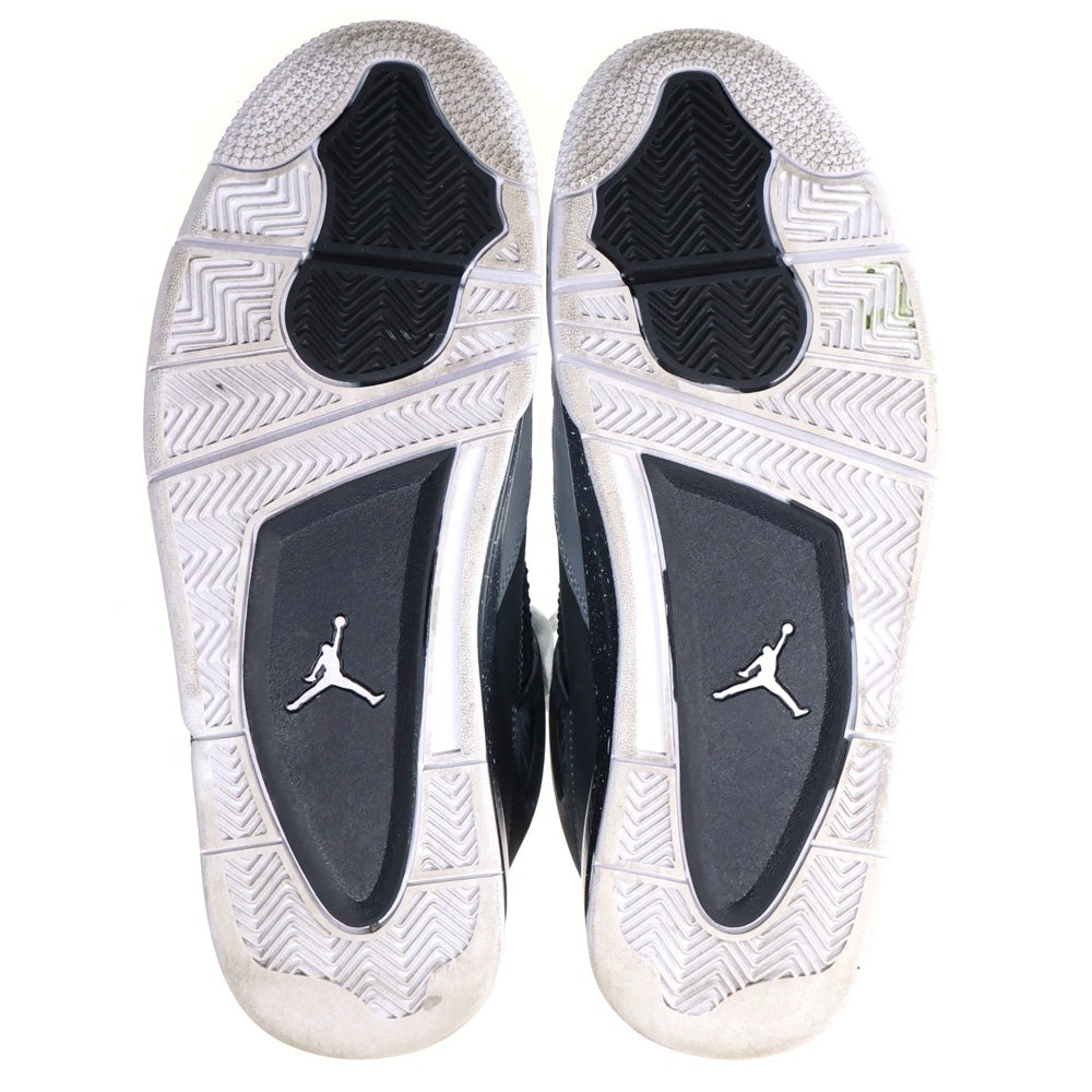 NIKE(ナイキ) Air Jordan 4 Retro エアジョーダン 4 レトロ ハイカットスニーカー シューズ ブラック US10/28cm FQ8138-002