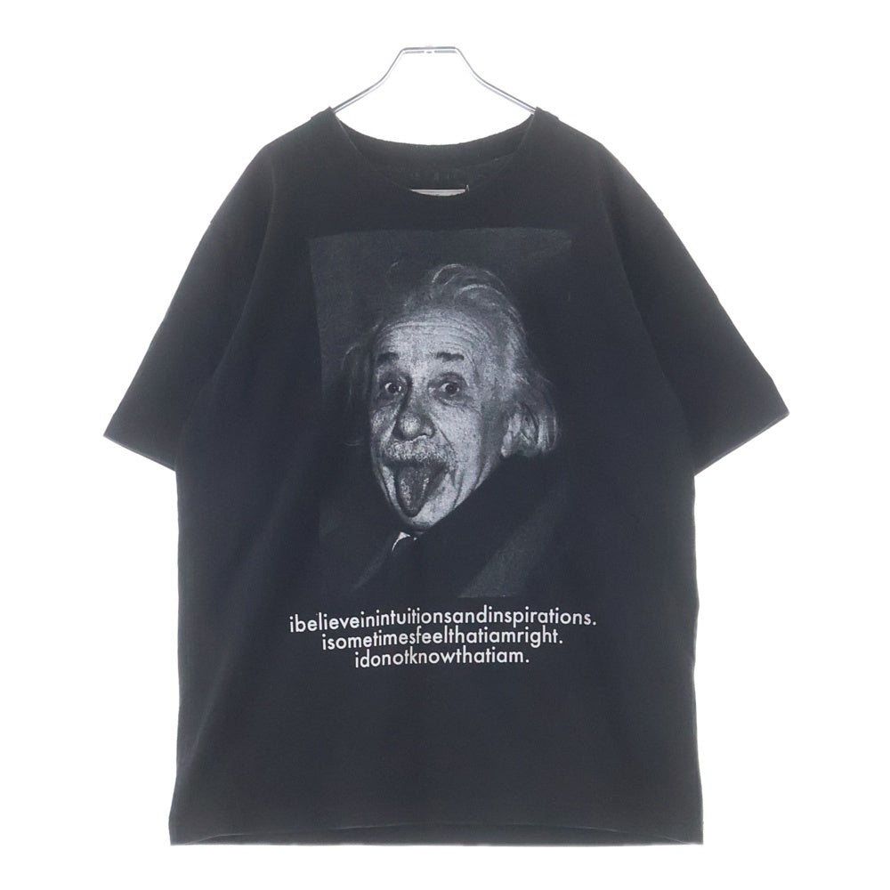 Sacai(サカイ) 20AW Einstein Tee アインシュタイン 半袖Tシャツ ブラック 20-0117S