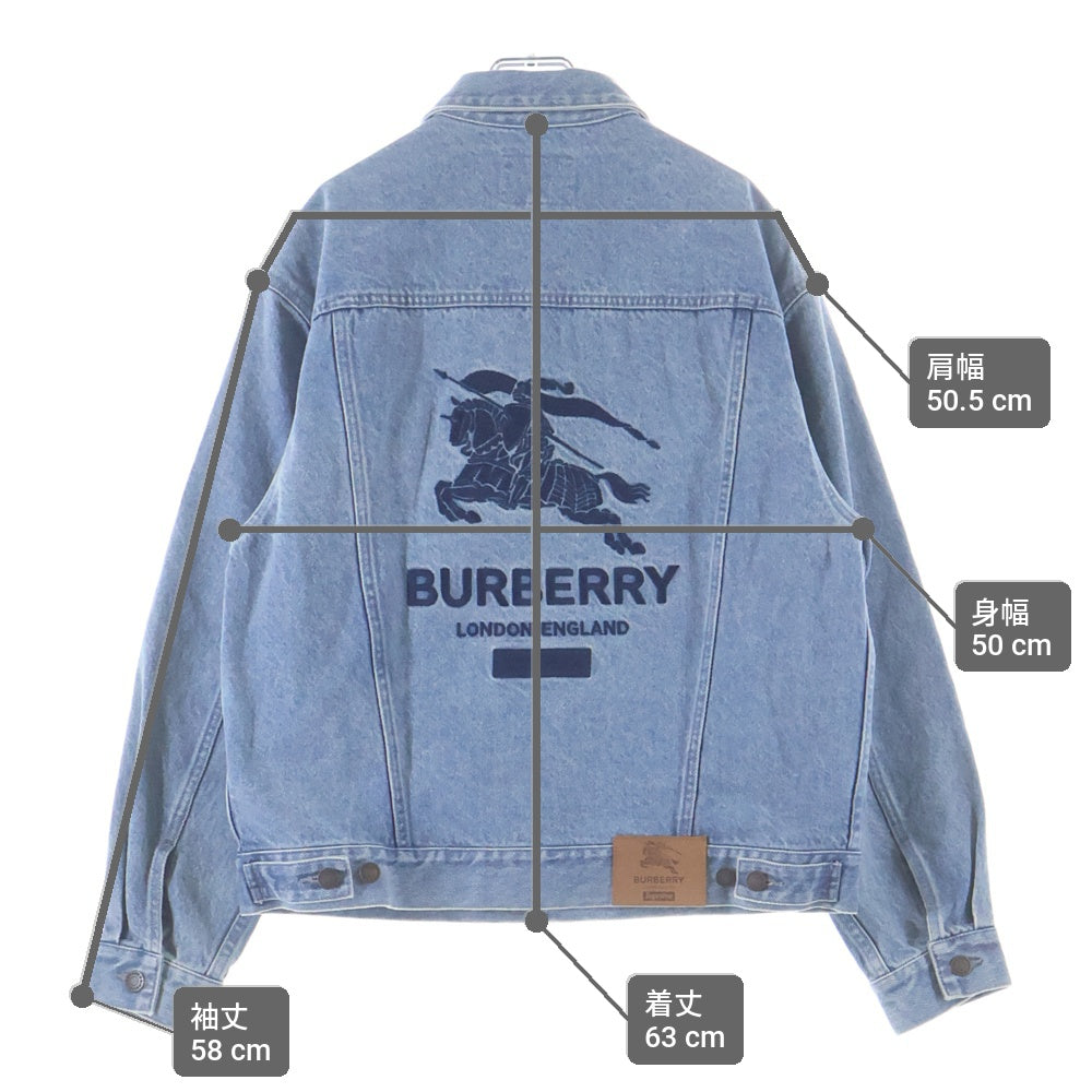 SUPREME(シュプリーム) ×Burberry Denim Trucker Jacket バーバリー デニム トラッカージャケット インディゴ
