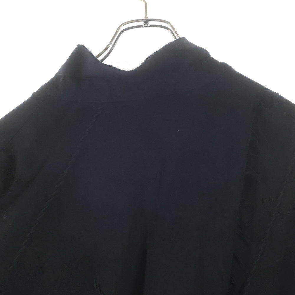 Yohji Yamamoto POUR HOMME(ヨウジヤマモト プールオム) 15AW 3重裁断ジャケットテーラードジャケット カットオフ加工シングルジャケット ブラック HY-J22-803