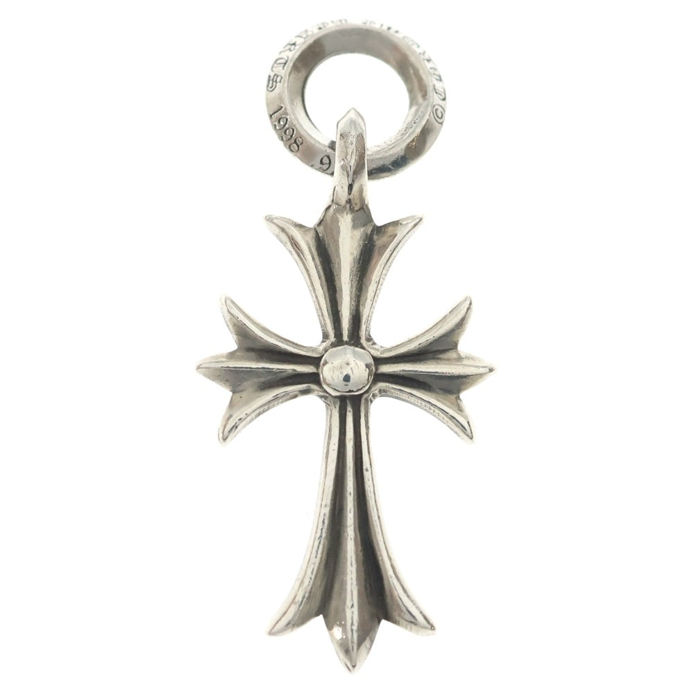 CHROME HEARTS(クロムハーツ) TINY CH CROSS タイニーCHクロス チャーム ネックレストップ シルバー BCA382