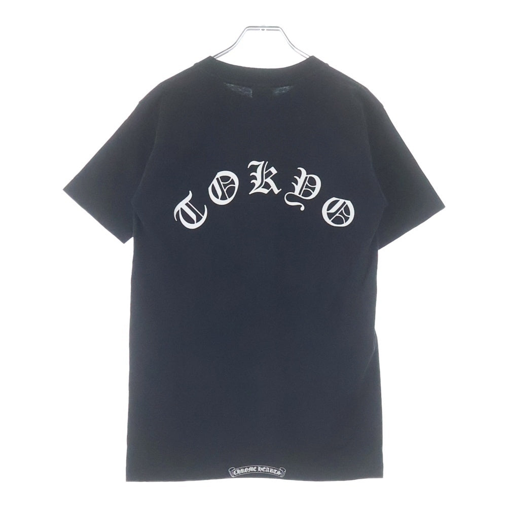 CHROME HEARTS(クロムハーツ) OLD TOKYO フロントロゴ 半袖Tシャツ カットソー ブラック