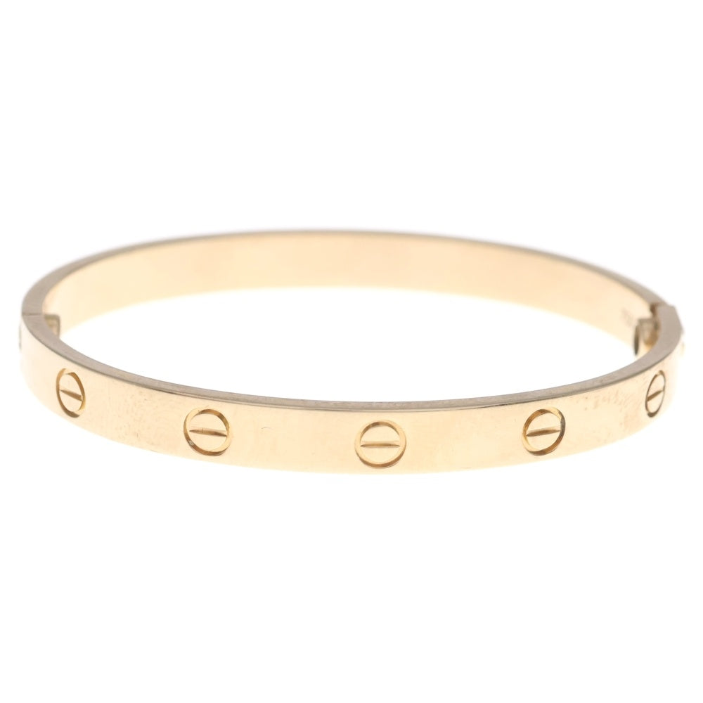 Cartier(カルティエ) LOVE BRACELET ラブブレス バングル Au750PG ♯17 ピンクゴールド レディース