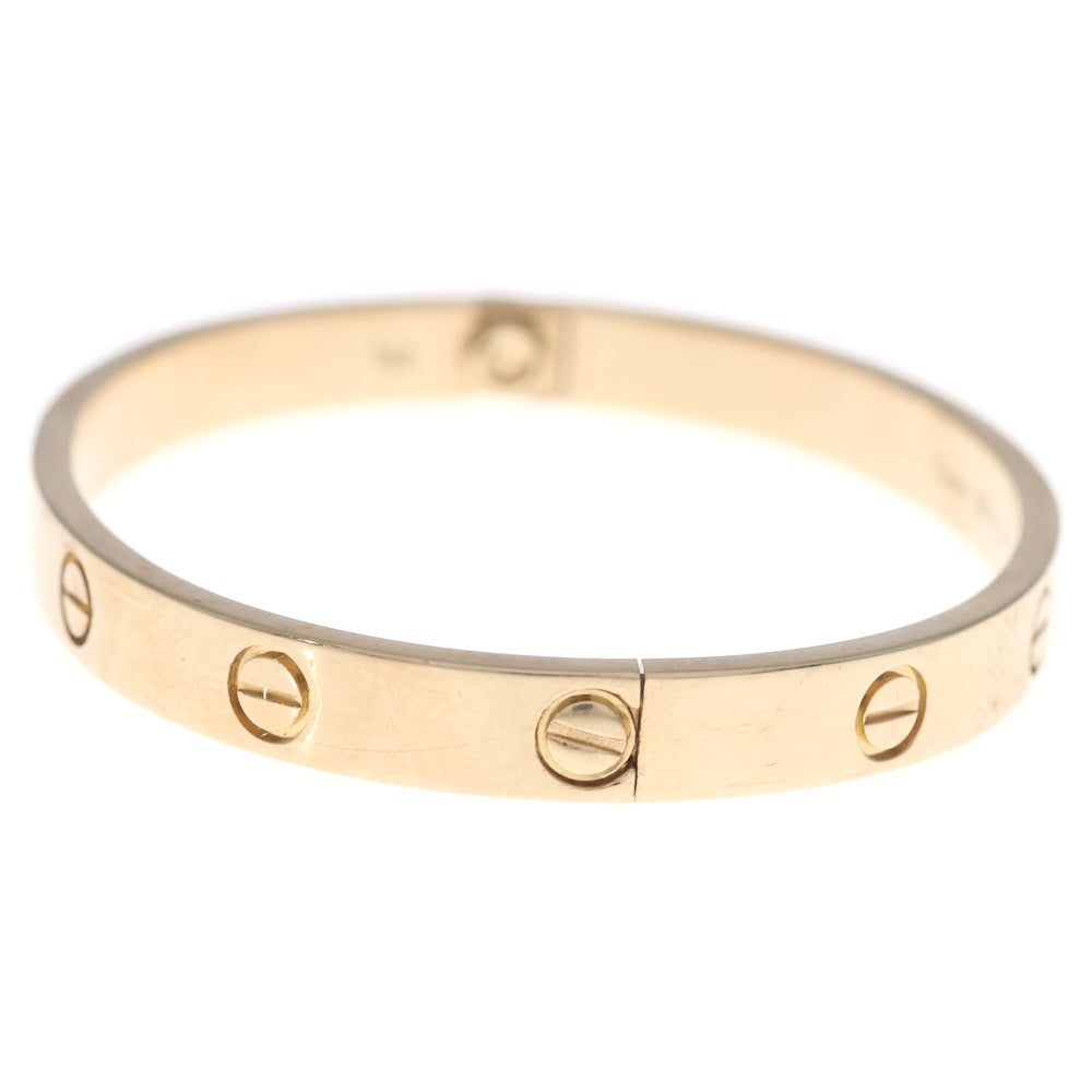 Cartier(カルティエ) LOVE BRACELET ラブブレス バングル Au750PG ♯17 ピンクゴールド レディース