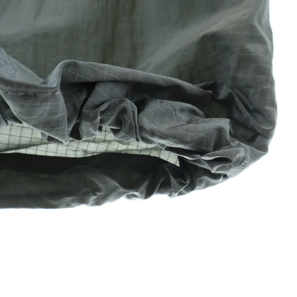 Jieda(ジエダ) 25SS NYLON PARACHUTE PANTS ナイロン パラシュートパンツ グレー Jie-25S-PT01A
