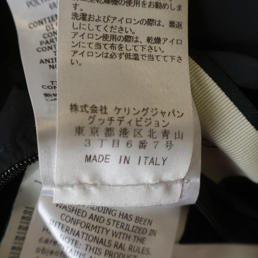 GUCCI(グッチ) 20AW GG JACQUARD NYLON DOWN JACKET GGジャカード ナイロン ダウンジャケット ブラック 598725 Z8AFZ