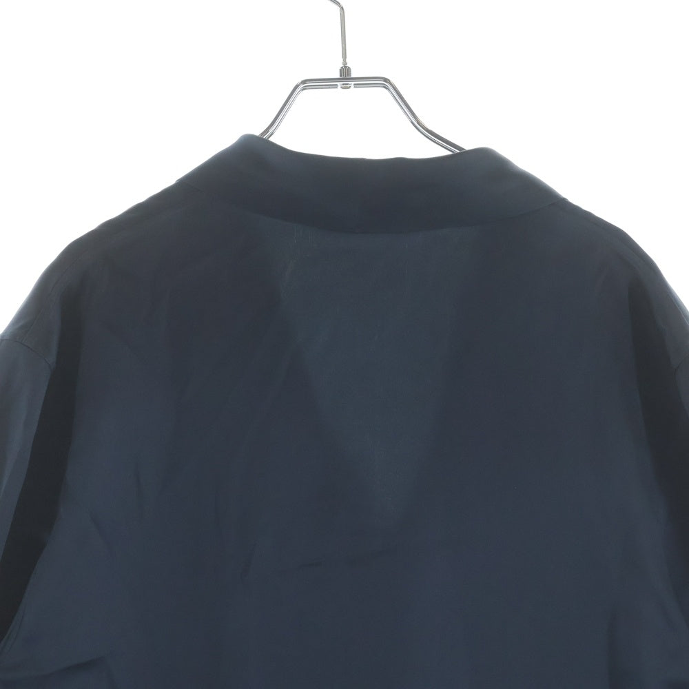 SAINT LAURENT PARIS(サンローランパリ) 23SS シルク ボウタイ シャツ ブルー 760906 Y1H54