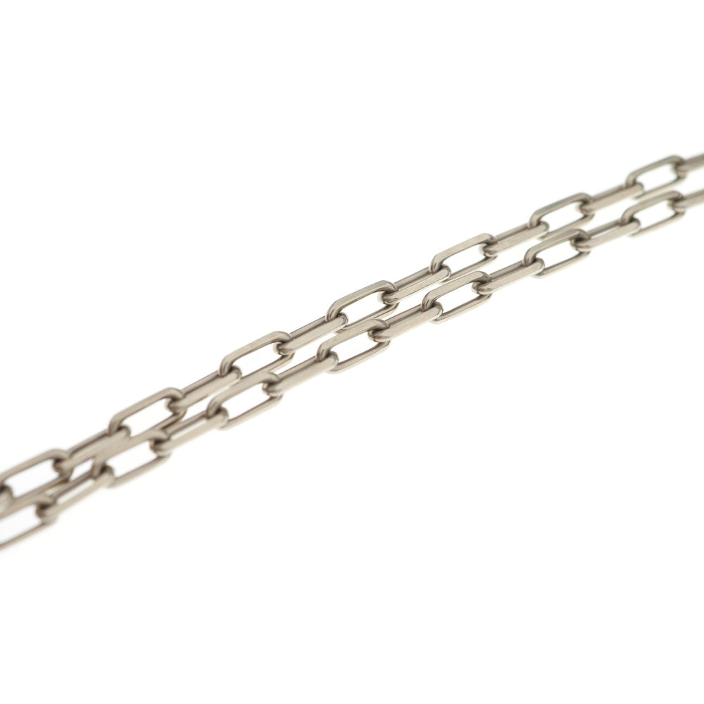 Cartier(カルティエ) サントス ドゥ カルティエ チェーン ネックレス K18WG ホワイトゴールド
