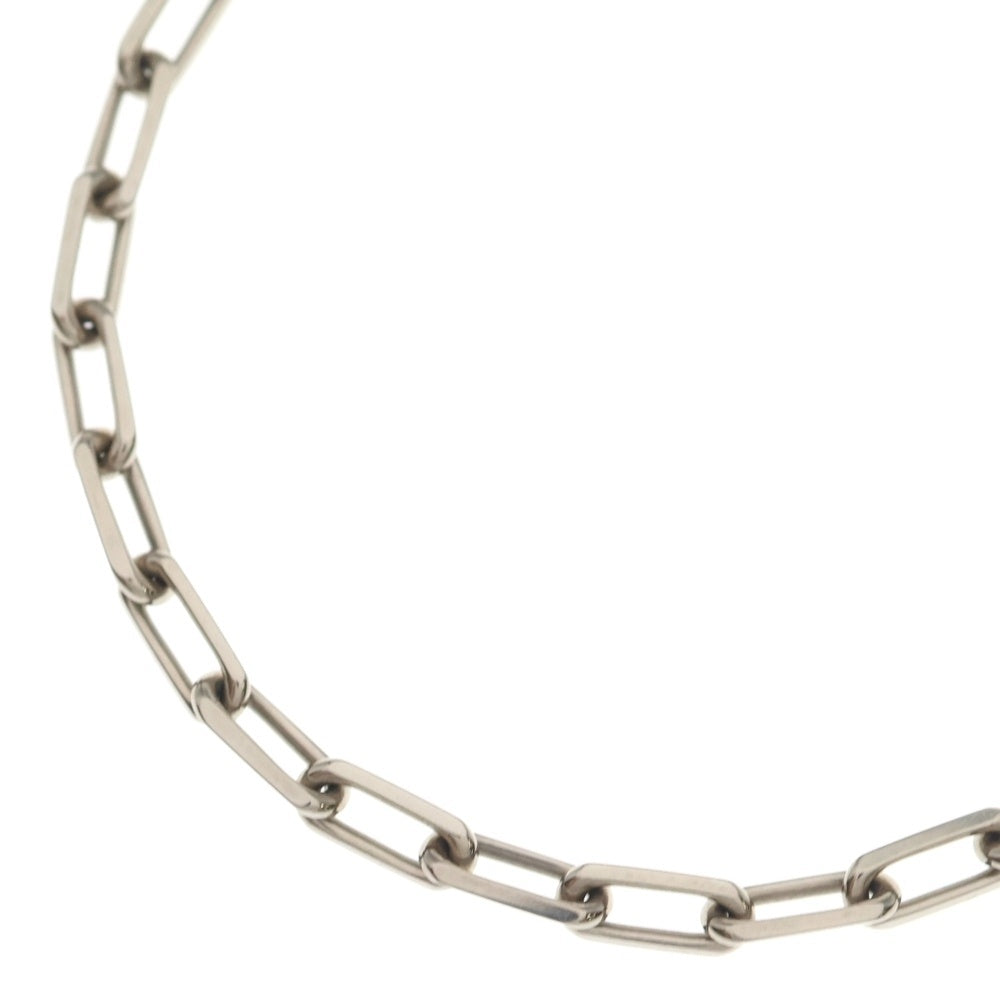 Cartier(カルティエ) サントス ドゥ カルティエ チェーン ネックレス K18WG ホワイトゴールド レディース