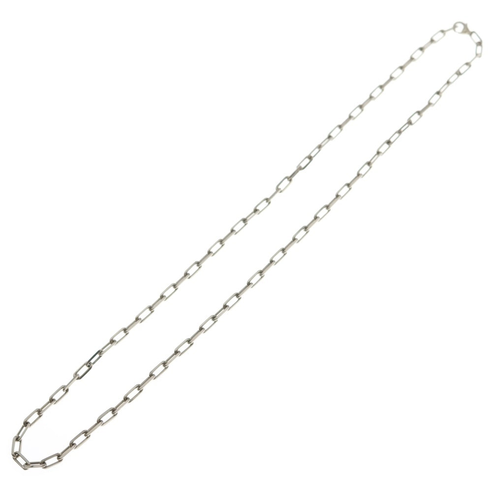 Cartier(カルティエ) サントス ドゥ カルティエ チェーン ネックレス K18WG ホワイトゴールド レディース
