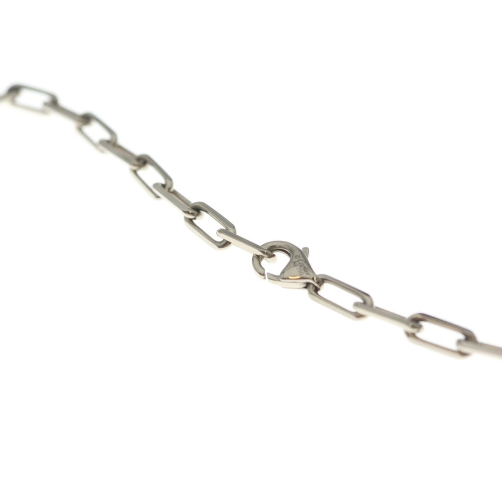 Cartier(カルティエ) サントス ドゥ カルティエ チェーン ネックレス K18WG ホワイトゴールド レディース