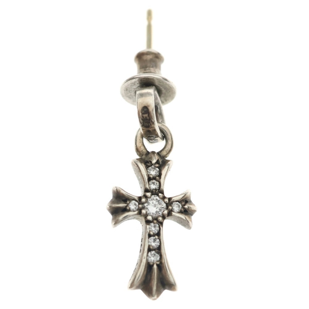 CHROME HEARTS(クロムハーツ) BBY F PPRCHN ベイビーファット PAVEダイヤ ピアス シルバー