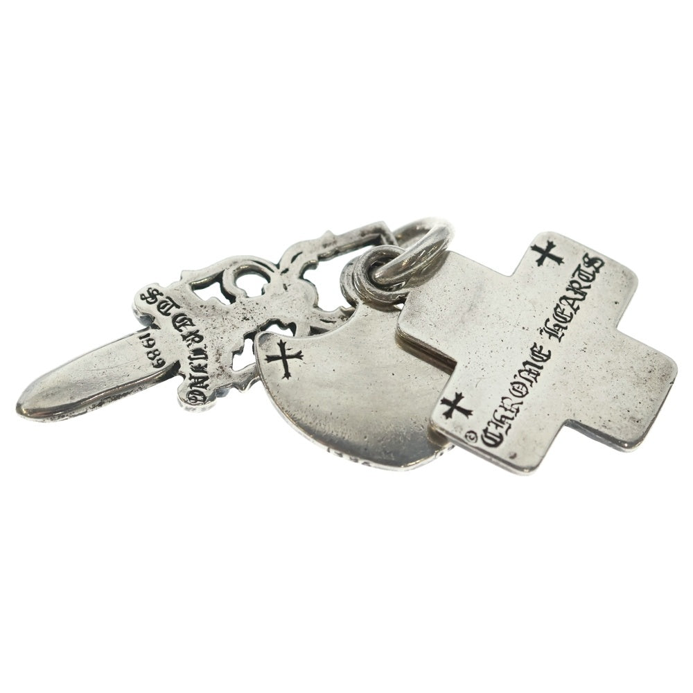 CHROME HEARTS(クロムハーツ) 3TRINKETS OLD 3トリンケッツ ペンダントトップ シルバー BCA202