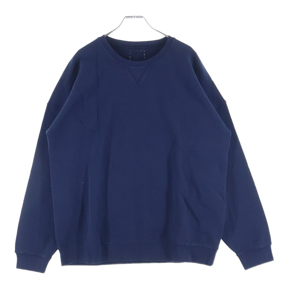 VISVIM(ヴィスヴィム) JUMBO SWEAT L/S UNEVEN DYE ジャンボ スウェット クルーネックスウェット ブルー 0120105010008