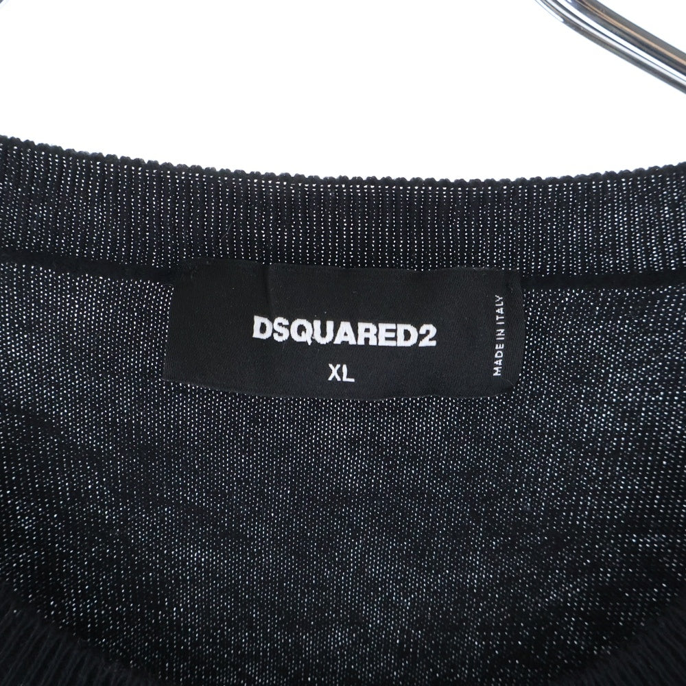 DSQUARED2(ディースクエアード) D2 CARTOON PULLOVER フロントロゴ