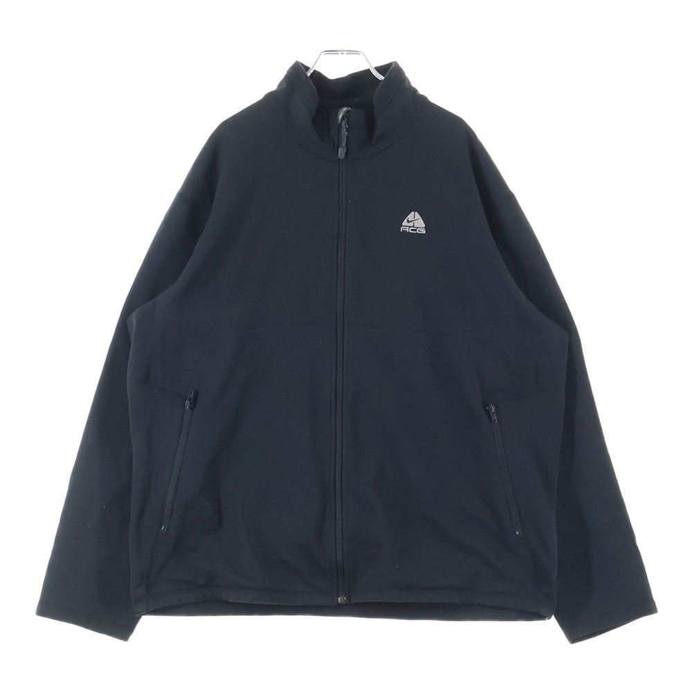 NIKE ACG(ナイキエーシージー) フルジップトラックジャケット フリースジャケット ブラック ACGM0095