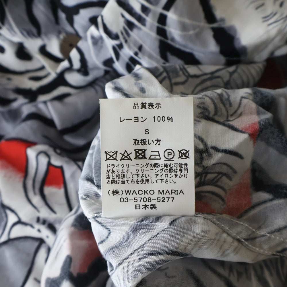 WACKO MARIA(ワコマリア) TIM LEHI HAWAIIAN SHIRTS ティムリーハイ ハワイアン 半袖シャツ グレー