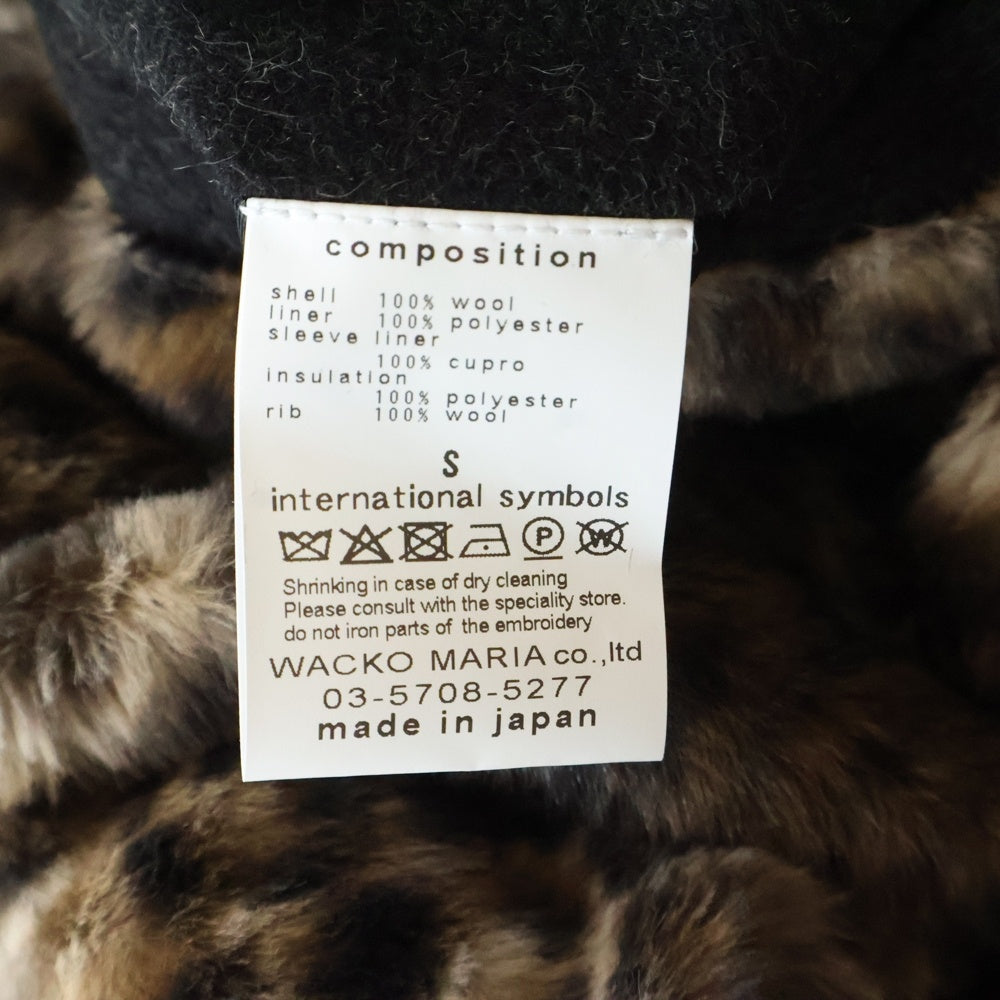 WACKO MARIA(ワコマリア) 25AW CAR CLUB JACKET カークラブ ジャケット ブラック