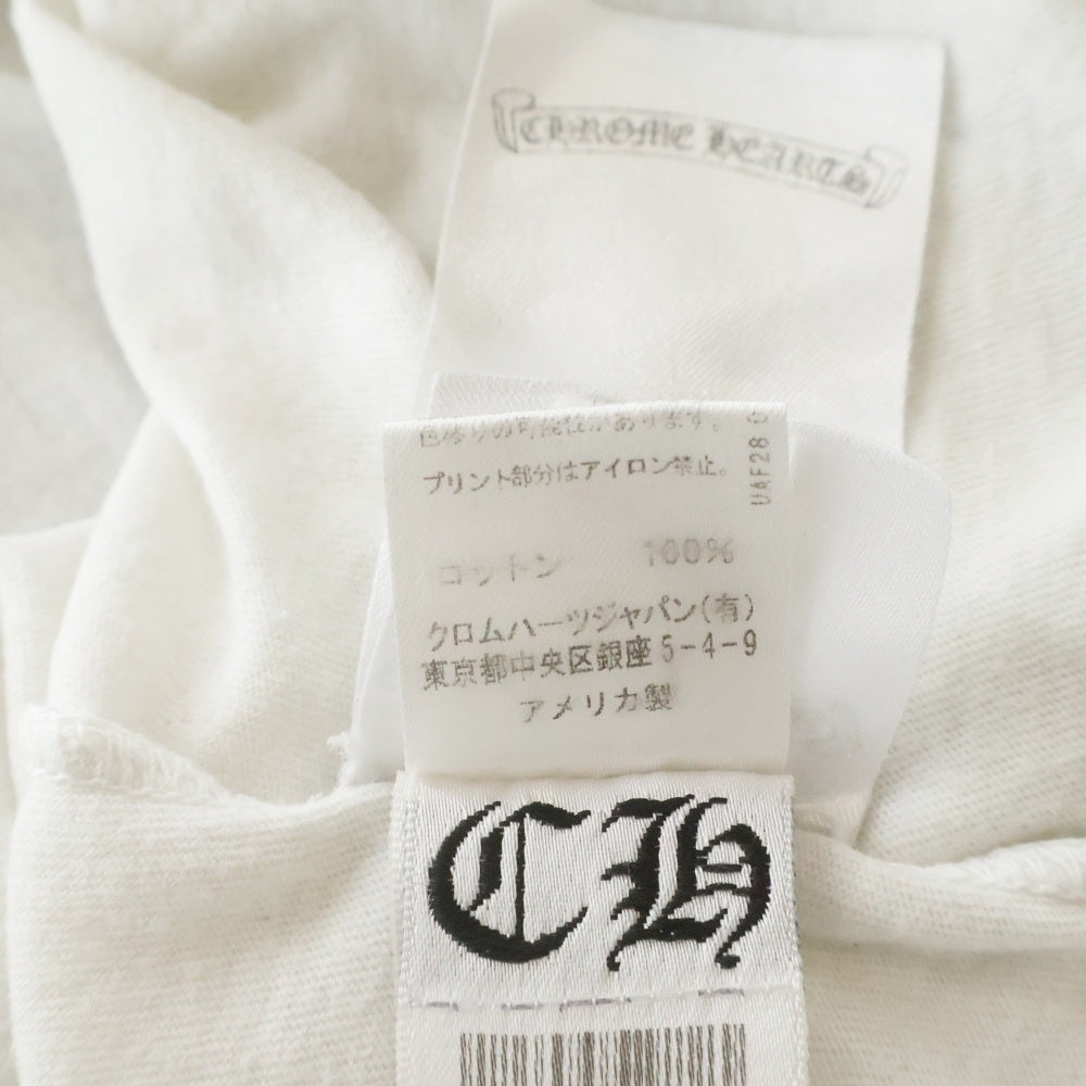 CHROME HEARTS(クロムハーツ) FOTI PEPE フォティ 半袖Tシャツ カットソー ホワイト